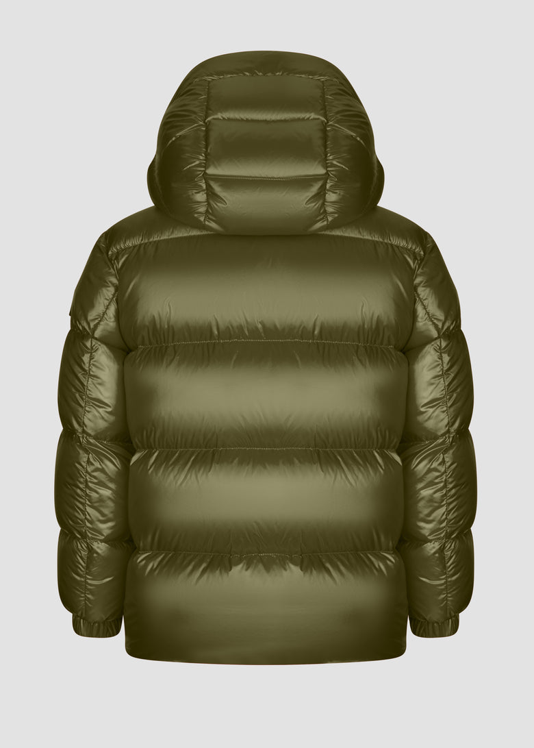 down jacket with detach hood