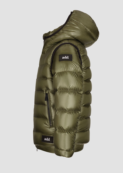 DOWN VEST + DOWN JACKET