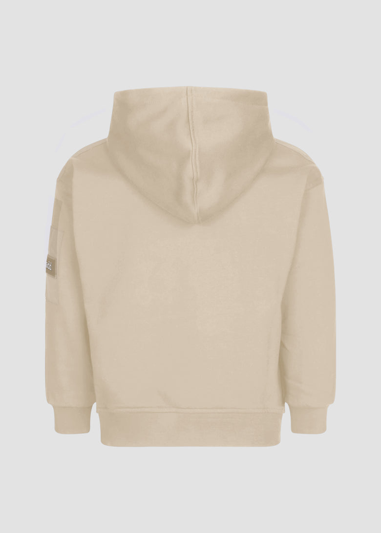 hooded sweatshirt with zip