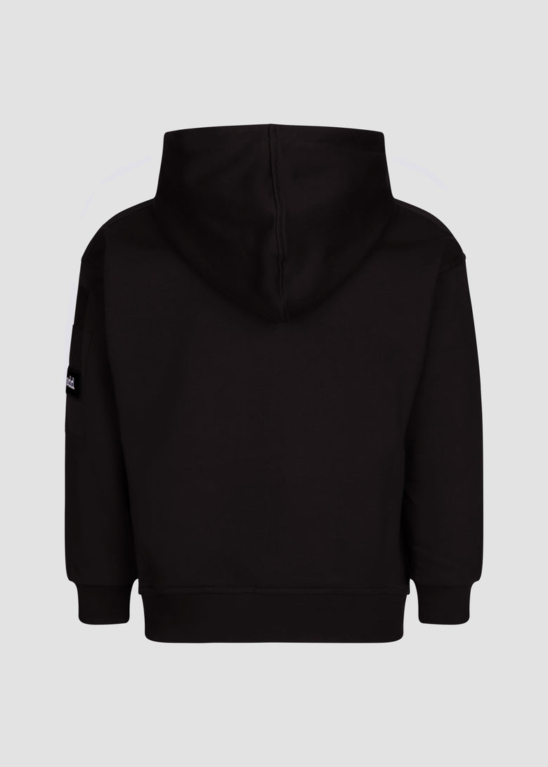 hooded sweatshirt with zip