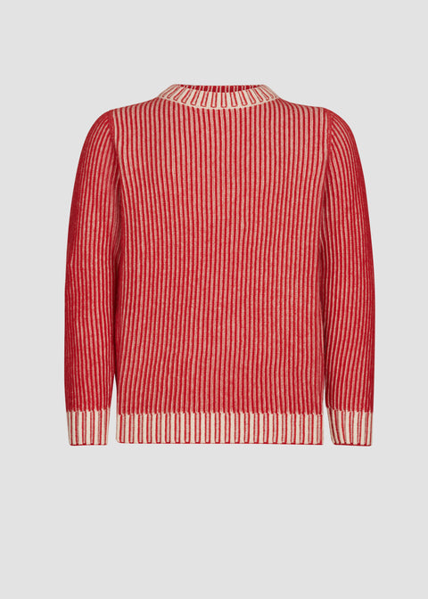 SWEATER IN DOUBLE SIDE RIB