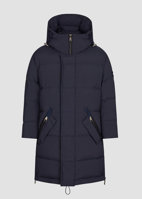 HOODED DOWN COAT