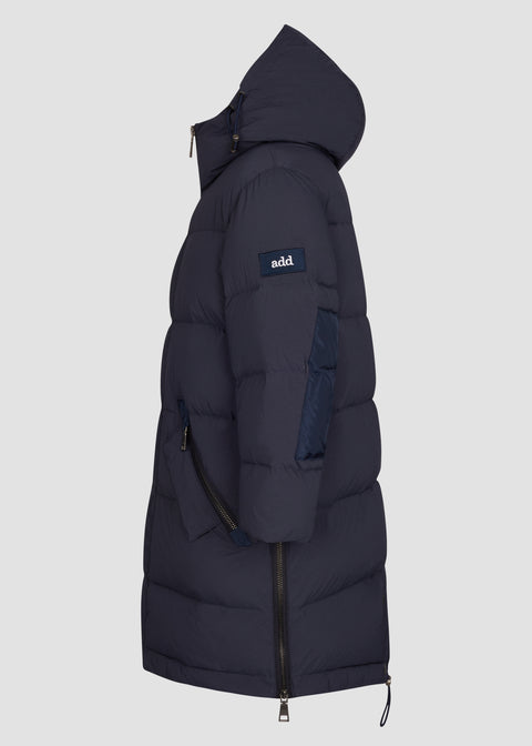 HOODED DOWN COAT