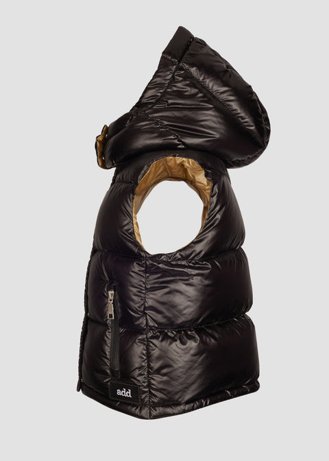 DOWN VEST WITH DETACH HOOD