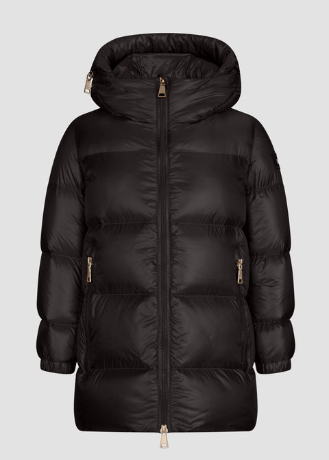 HOODED DOWN JACKET