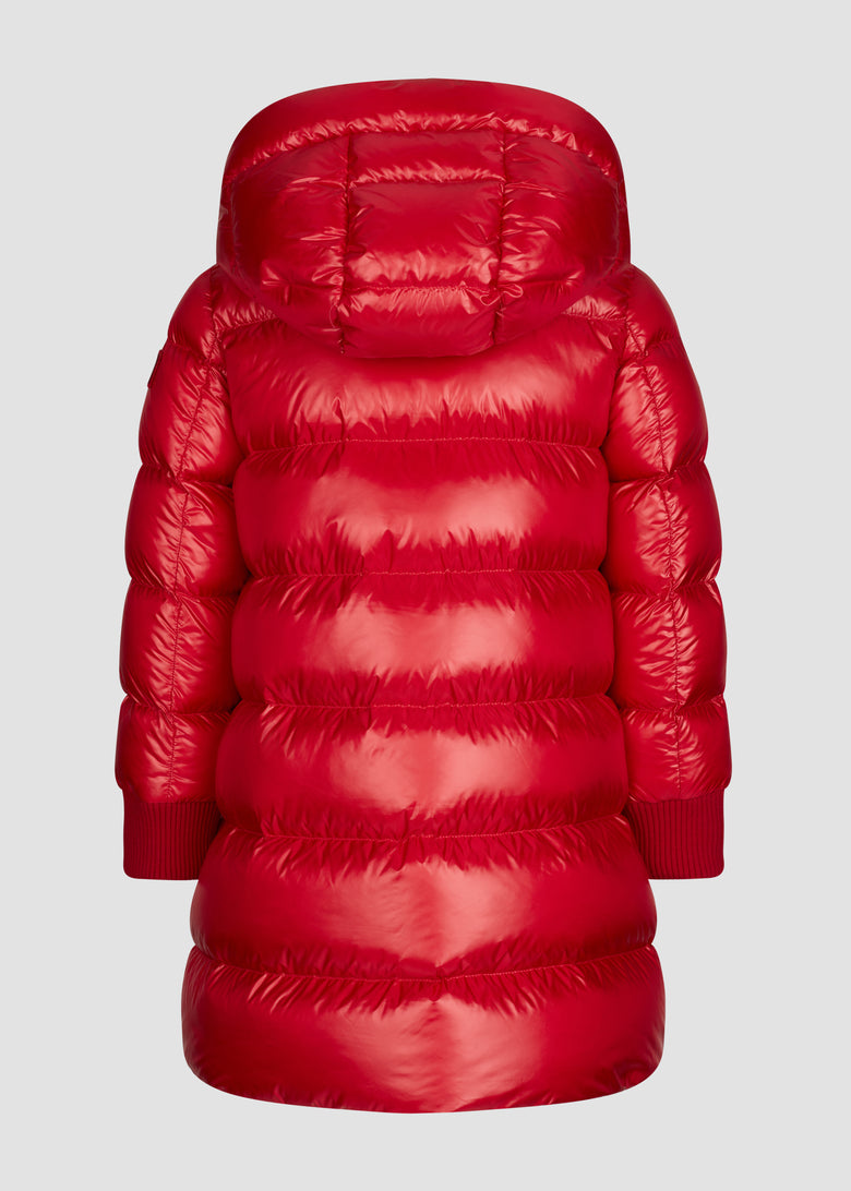 down jacket with detach hood