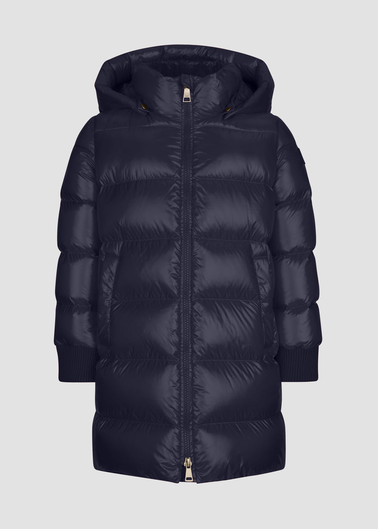 down jacket with detach hood