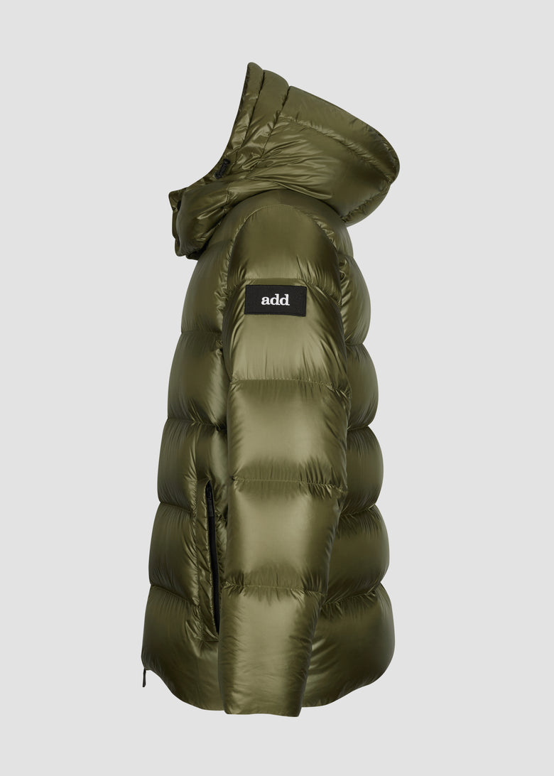 down jacket with  detachablehood