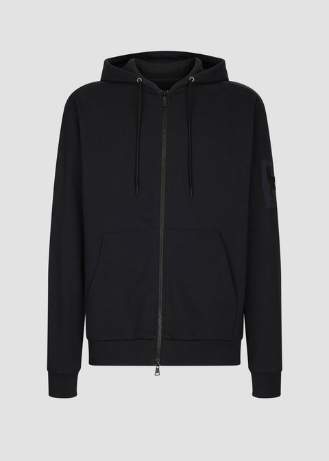 HOODED SWEATSHIRT WITH ZIP