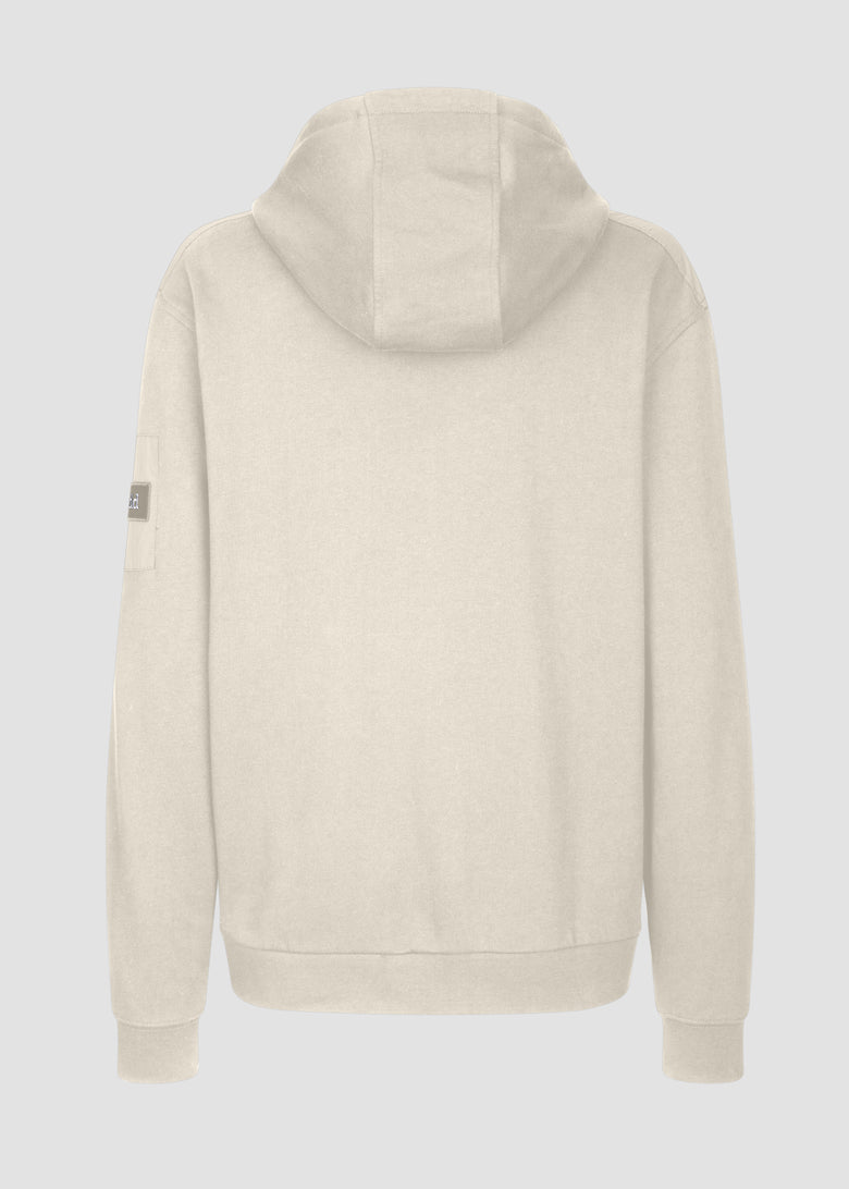 hooded sweatshirt with zip