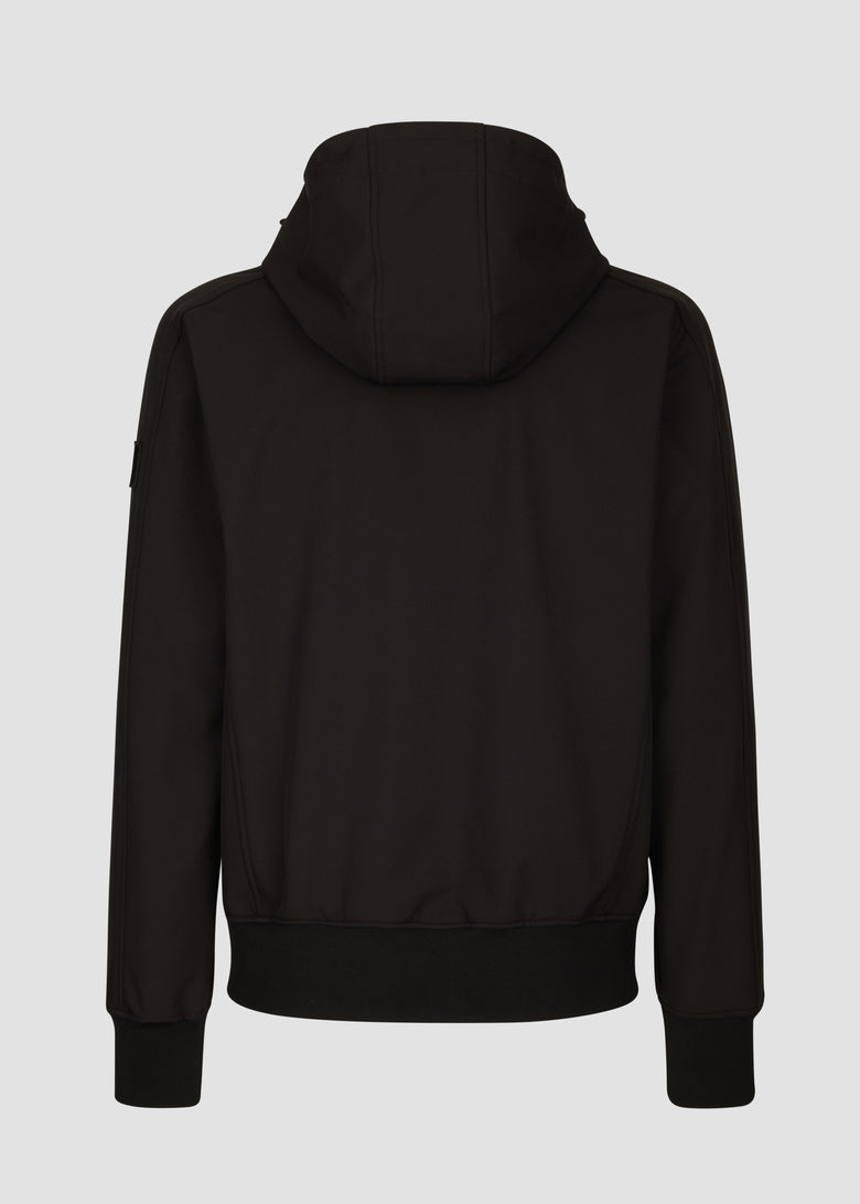 zipped softshell sweatshirt