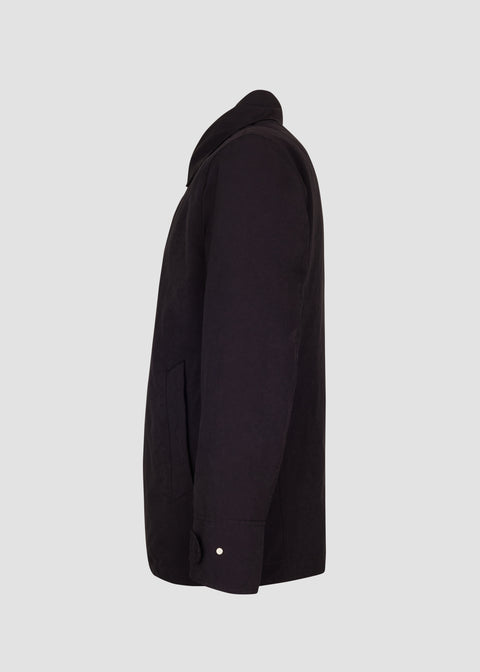 GARMENT DYED PLAIN PEACOAT