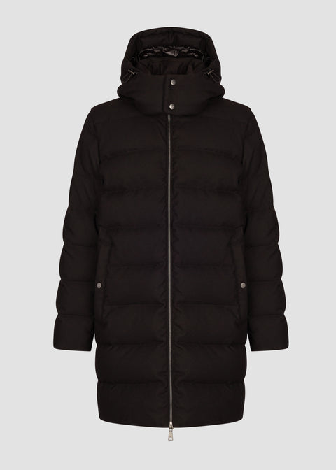 DOWN COAT DETACHABLEHOOD