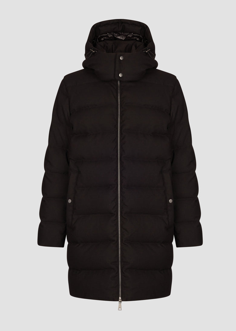 down coat detachablehood