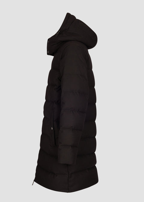 DOWN COAT DETACHABLEHOOD