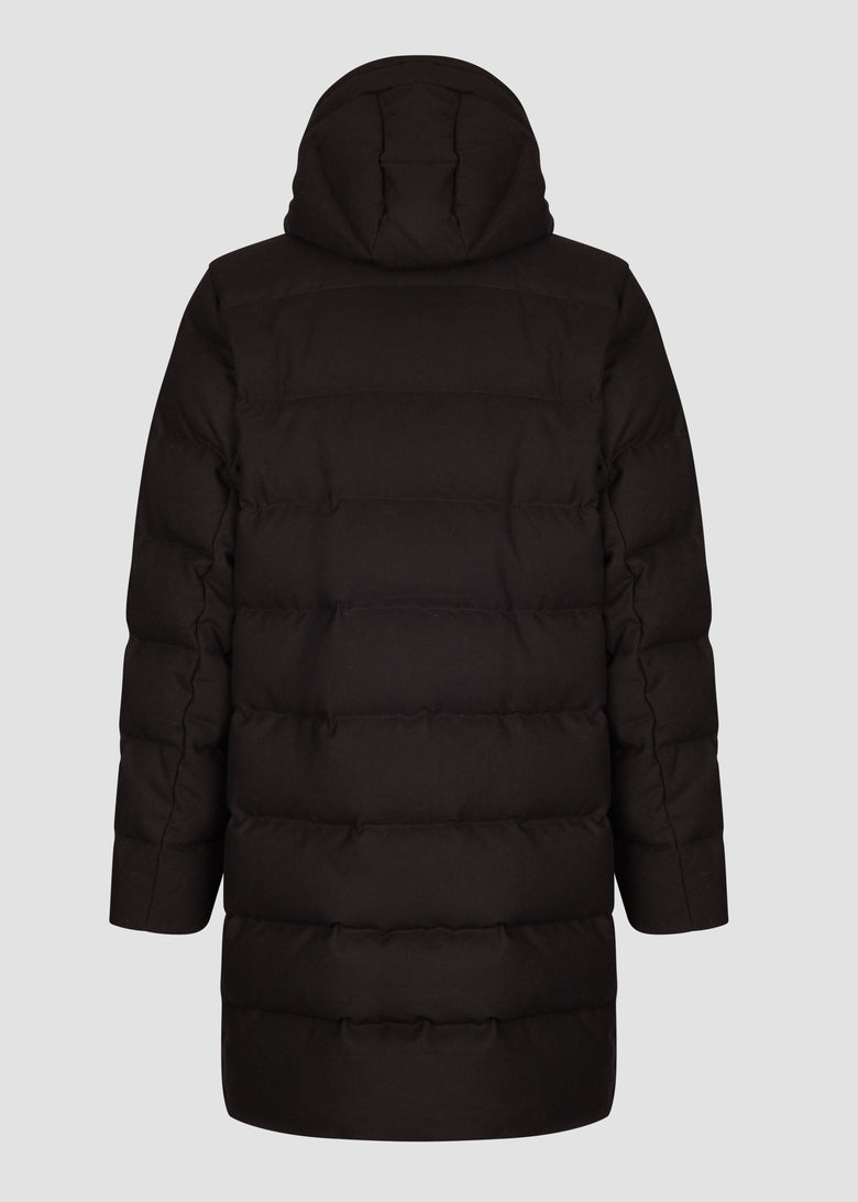 down coat detachablehood