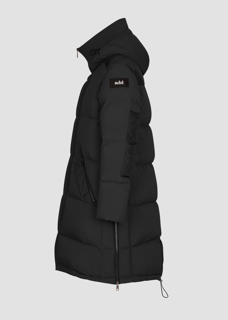 PARKA IN NYLON STRETCH