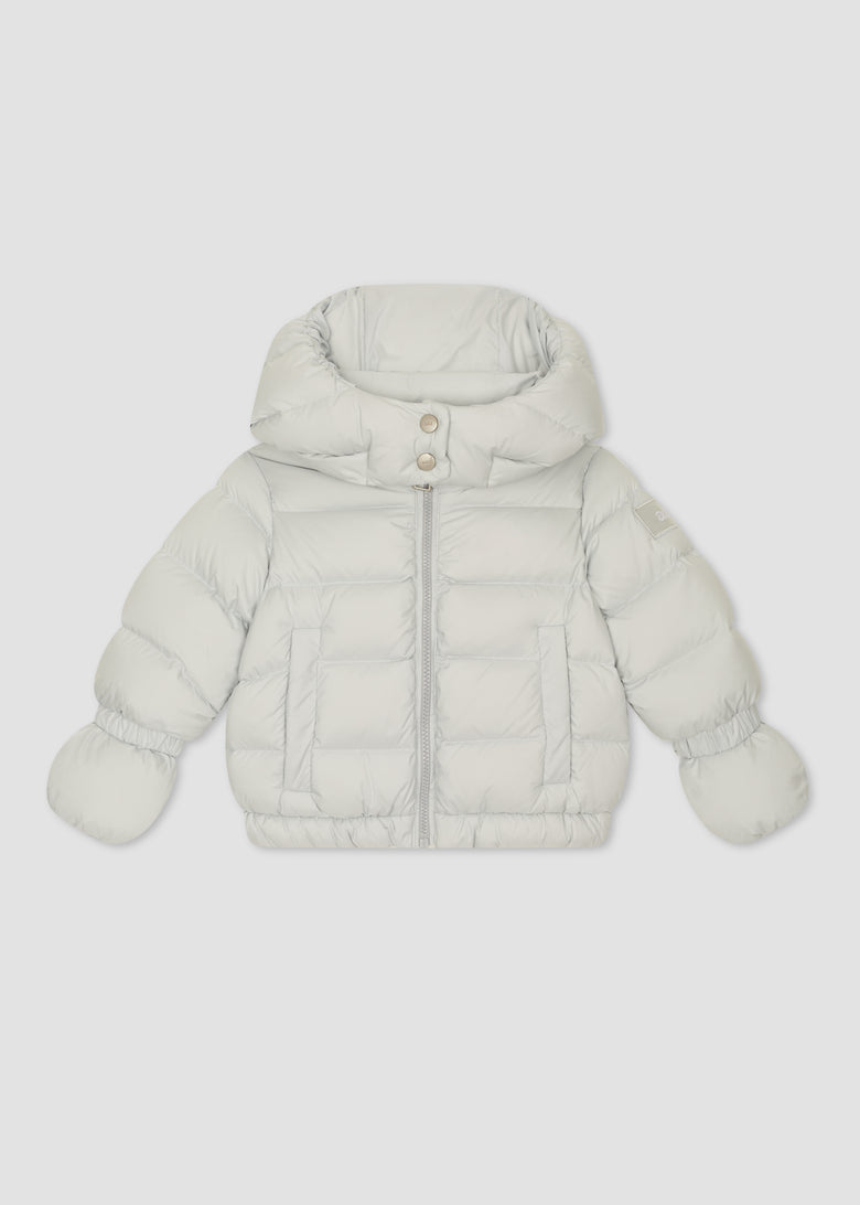 down jacket with detach hood