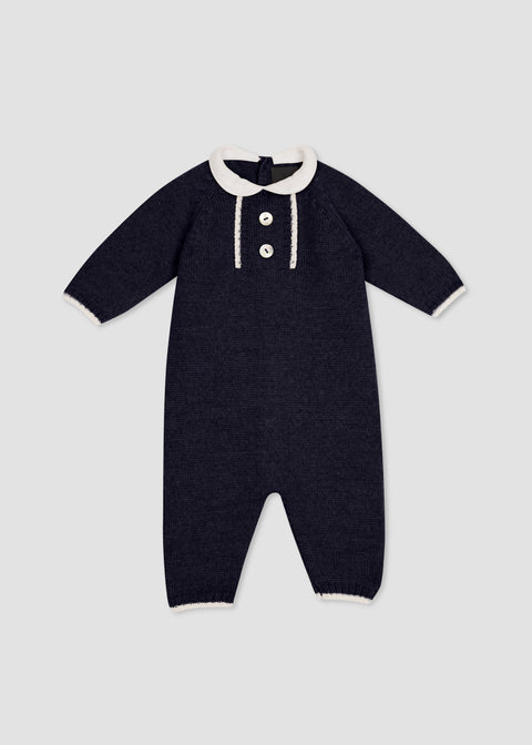 COVERALL IN BABY MERINO WOOL