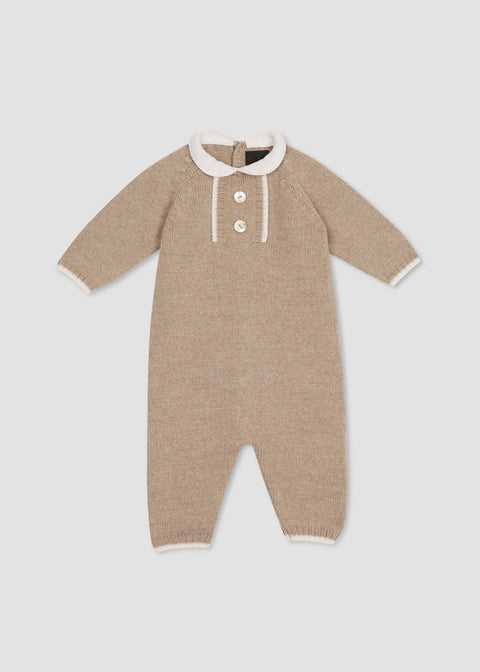 COVERALL IN BABY MERINO WOOL