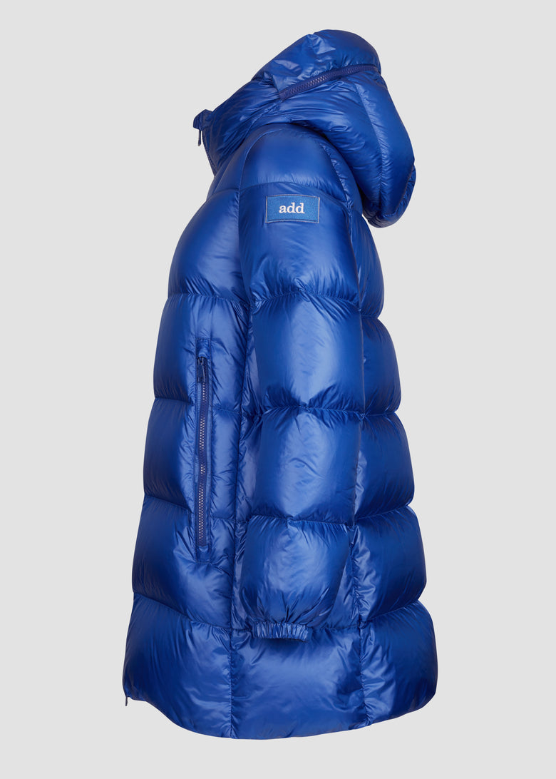 ultralight nylon jacket padded with duck down