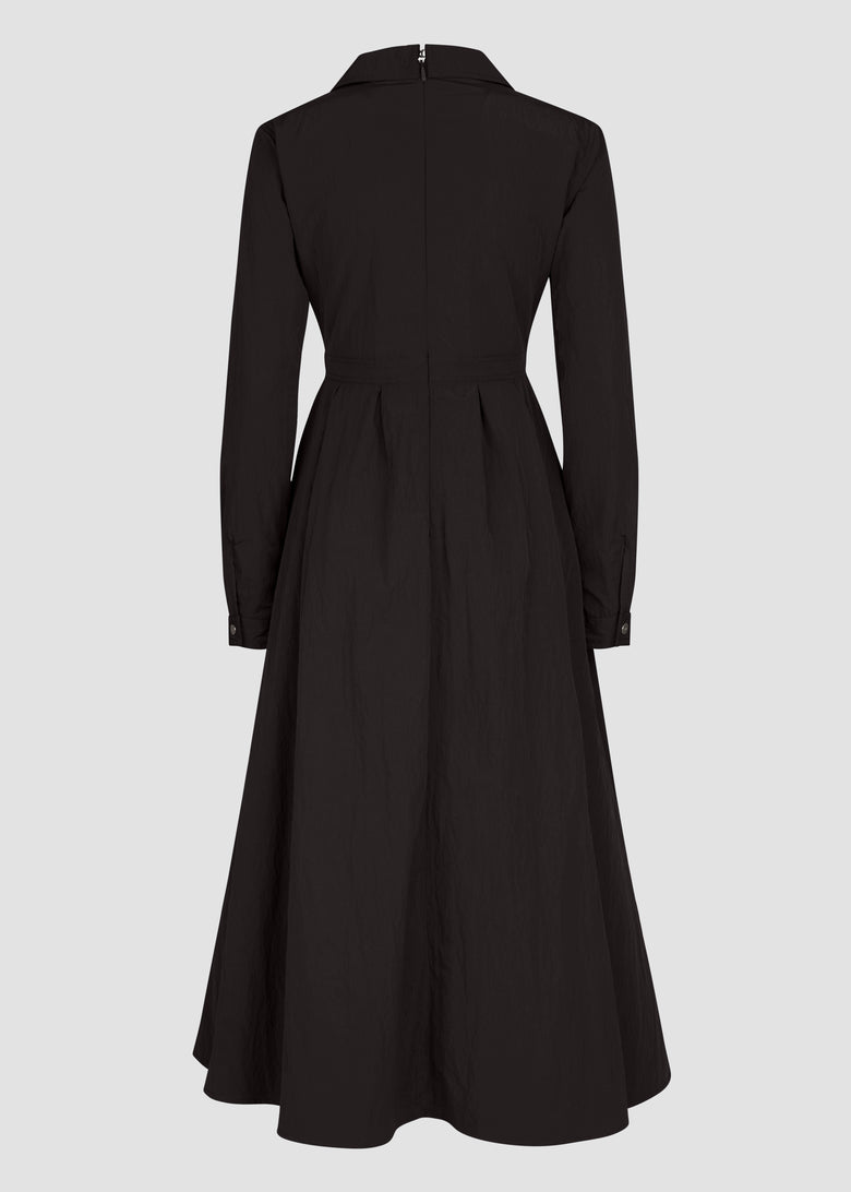 long sleeve polo dress