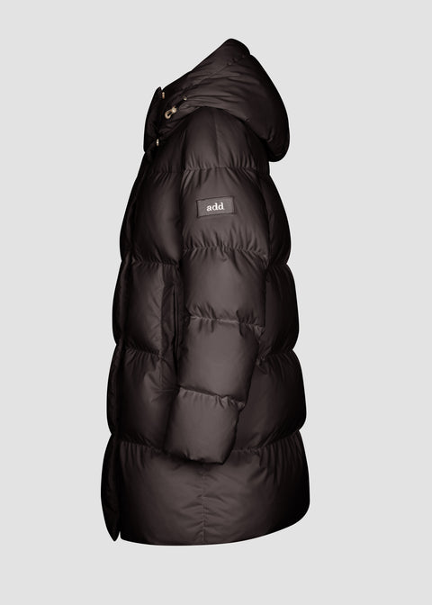 HOODED DOWN JACKET