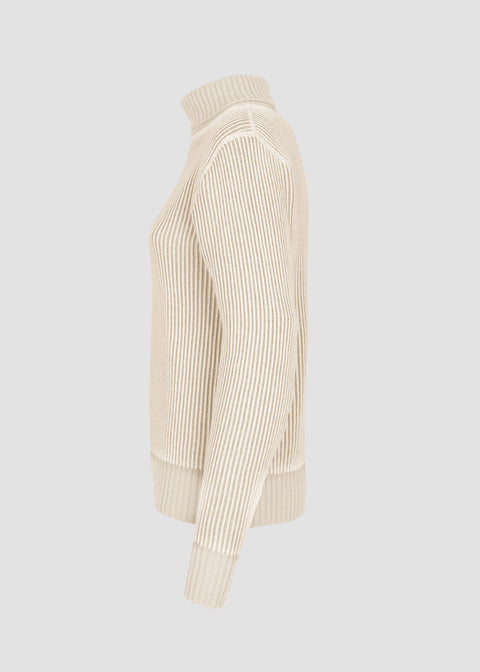 SWEATER IN DOUBLE SIDE RIB