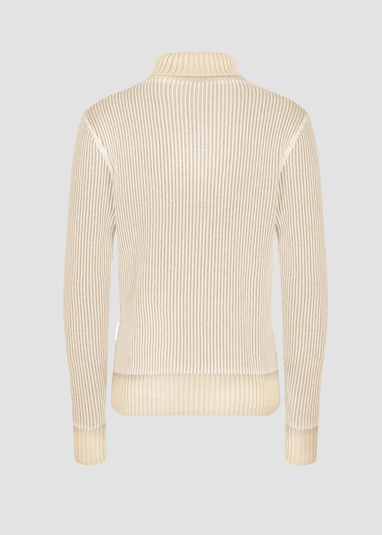 SWEATER IN DOUBLE SIDE RIB