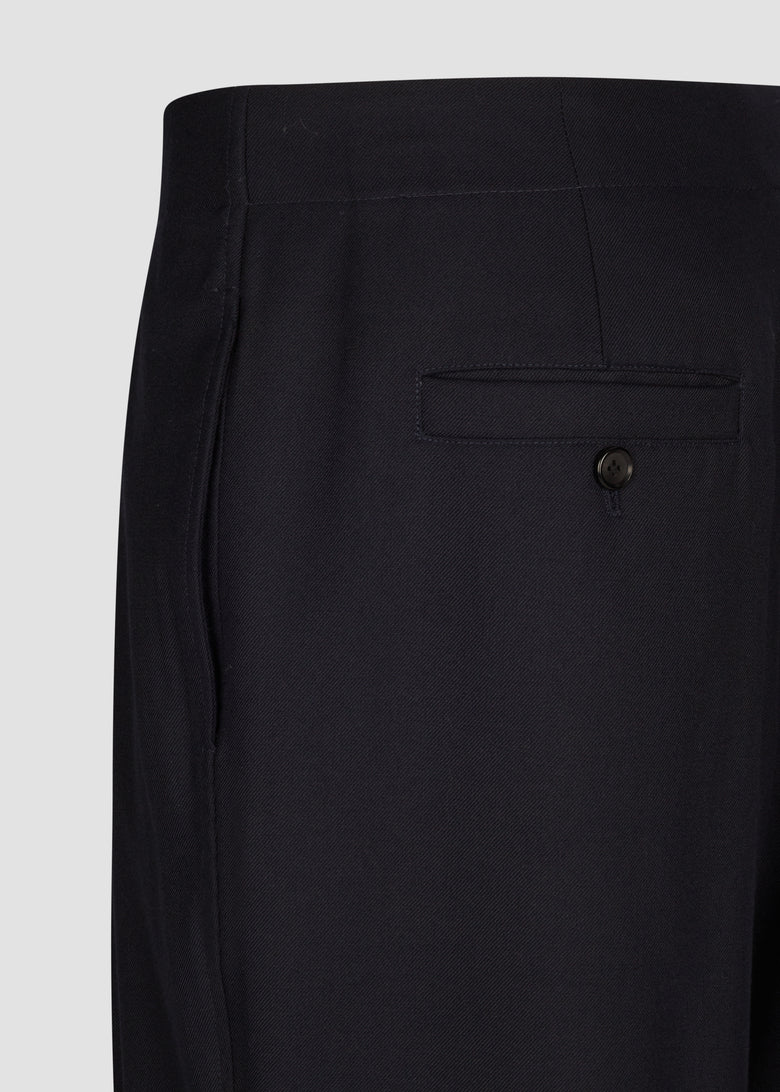 TROUSERS IN GABARDINE WOOL