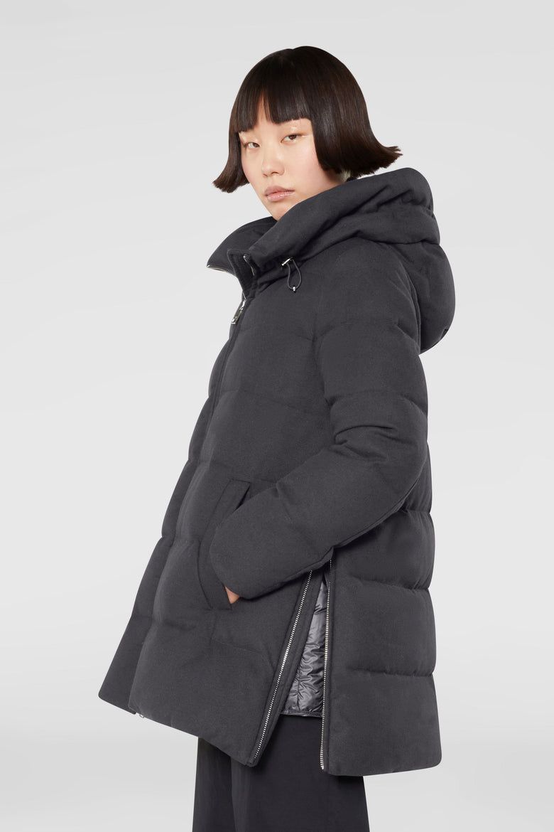Hooded down jacket - ADD Official